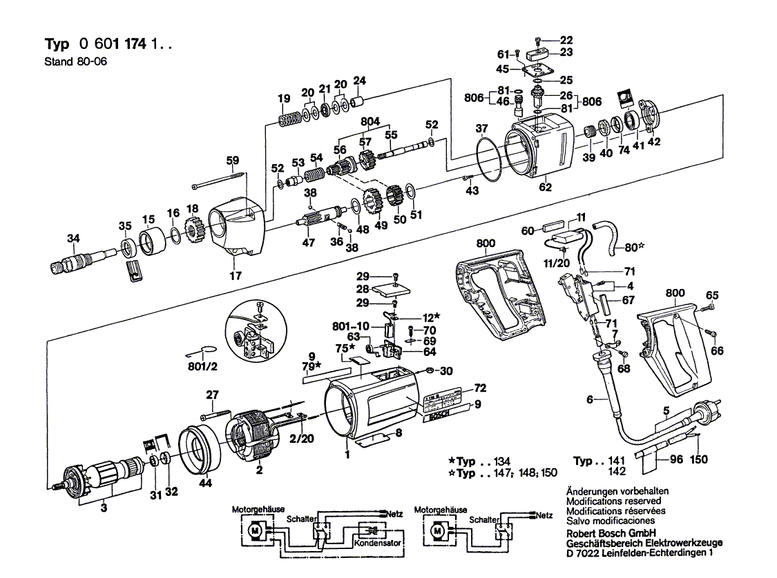 Neue echte Bosch 1601030022 Tab Waschmaschine