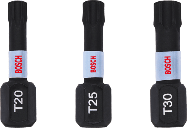 Nouveau véritable bosch 2608522479 Contrôle d'impact Pack de bit de tournevis torx interne