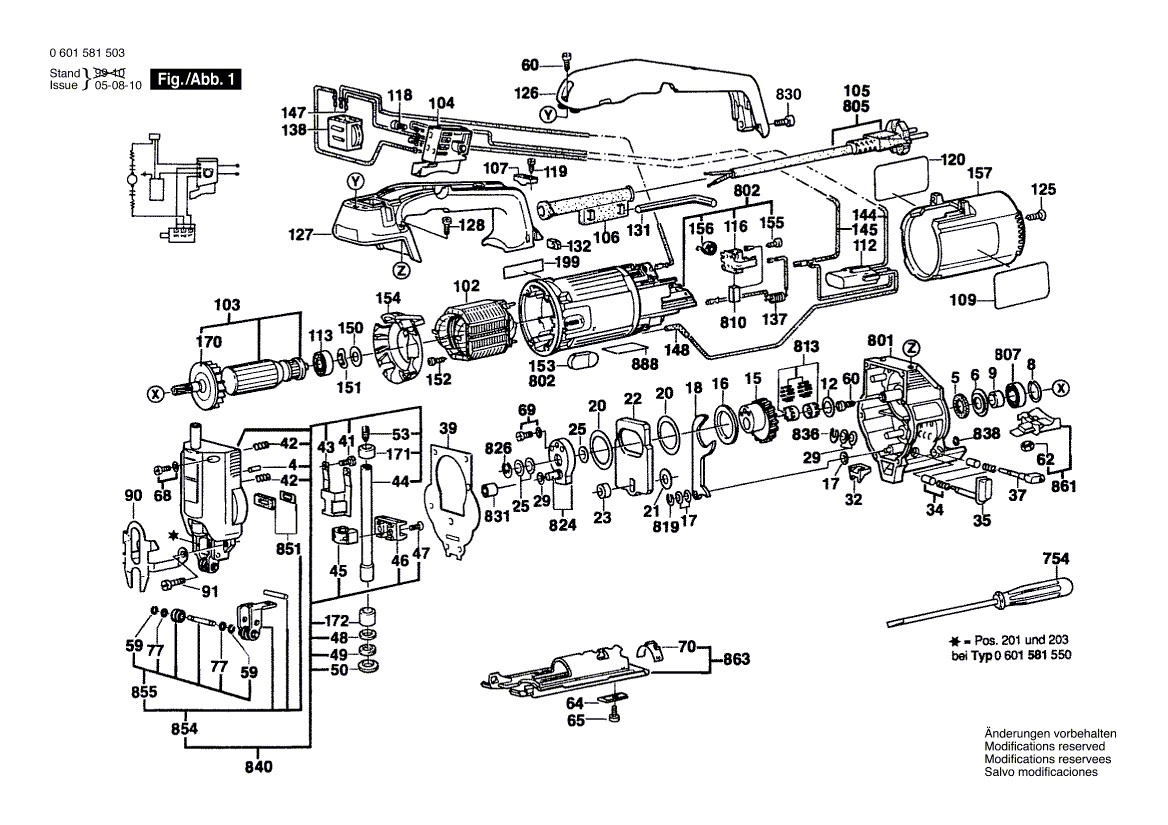 Uusi aito Bosch 2601016903 Pohjalevy