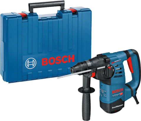 Ny äkta Bosch 061124A000 GBH 3-28 DFR Professional Rotary Hammer med SDS