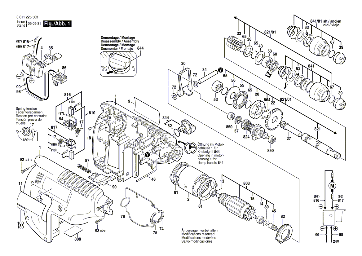 Новое оригинальное пружинное стопорное кольцо Bosch 3600224038