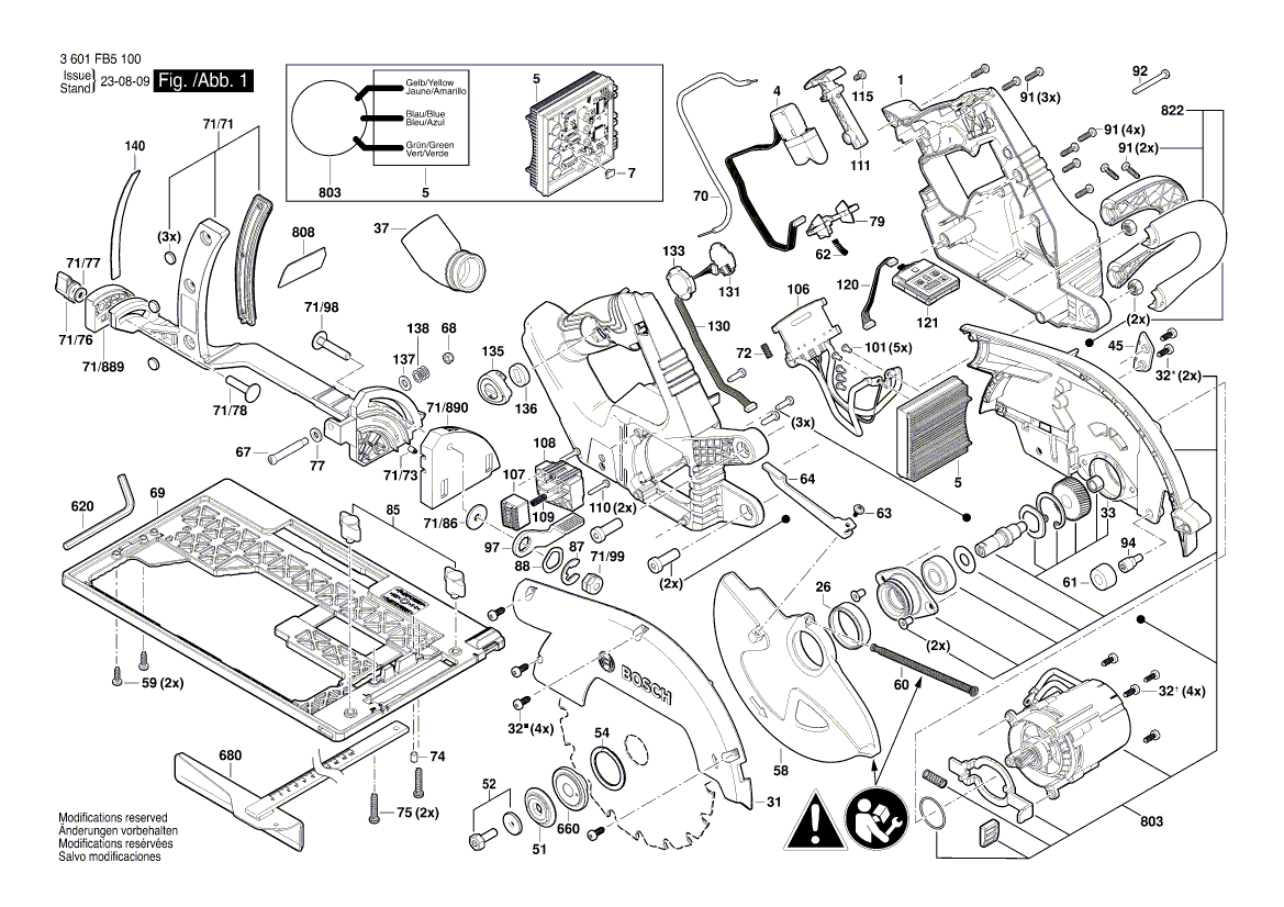 Nieuwe echte Bosch 1619p06230 wasmachine