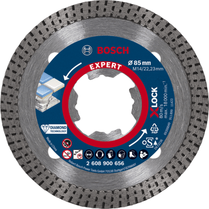 New Genuine Bosch 2608900656 EXPERT HardCeramic X-LOCK Discs For small angle