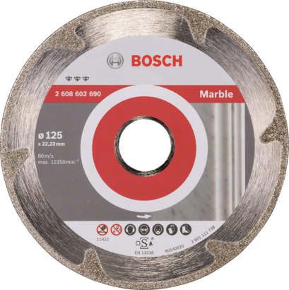 Nouveau véritable bosch 2608602690 meilleur pour le disque de coupe de diamant en marbre pour petit