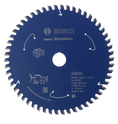 Ny äkta Bosch 2608644545 Expert för aluminiumcirkulär sågblad för