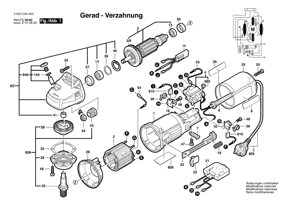 Ny ekte Bosch 2609004138 Karbon-børste-sett