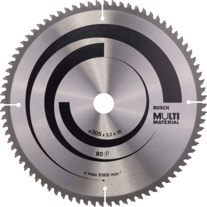 Nieuwe echte Bosch 2608640452 Multi Material Circular Saw Blade