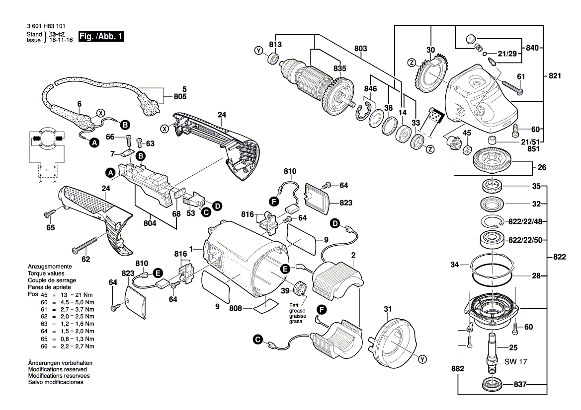 Uusi aito Bosch 1600703036 GRENMET