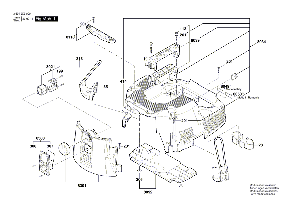 Ny ekte Bosch 2609200386 Wafer