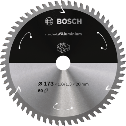 Nieuwe echte Bosch 2608837759 Standaard voor aluminium cirkelzaagmes voor