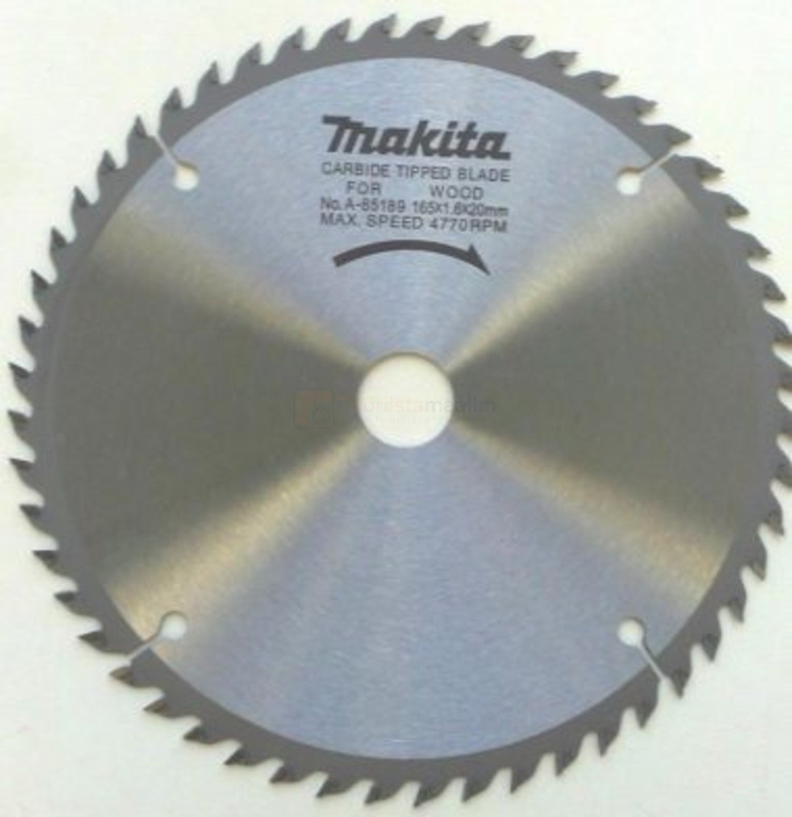 Nouveau authentique Makita A-85189 Blade scie 165 x 20 x 1,6 mm 52T pour BSS610