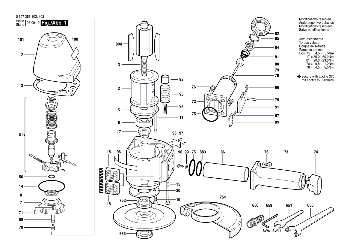 Nouveau véritable bosch 1605510343 Couverture de protection