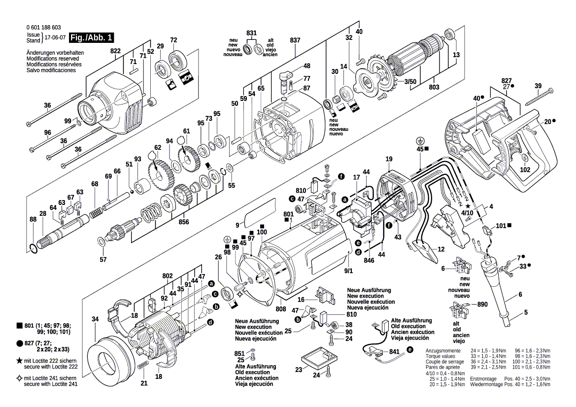 Ny ekte Bosch 3600210112 O-ring