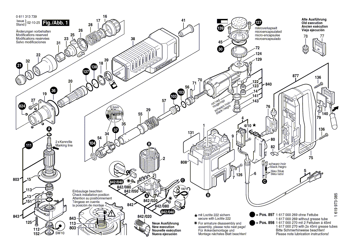 Ny ekte Bosch 1615190073 Covering Hood