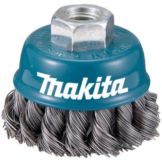 Ny äkta Makita D-24119 ståltrådborste 60mm x M14