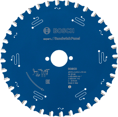 Nieuwe echte Bosch 2608644142 Expert voor Sandwich Panel Circular Saw Blade voor