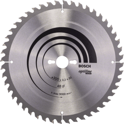 Ny äkta Bosch 2608640672 Optiline Wood Circular Saw Blade