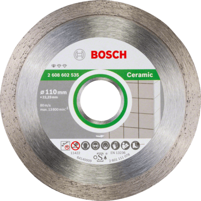 Новый оригинальный стандарт Bosch 2608602535 для керамического алмазного отрезного диска для