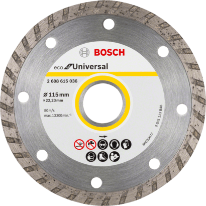 Neu Original Bosch 2608615037 Eco für Universal Diamant-Trennscheibe Für kleine