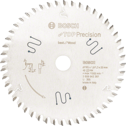 New Genuine Bosch 2608642387 Best for Multi Material Circular Saw Blade For