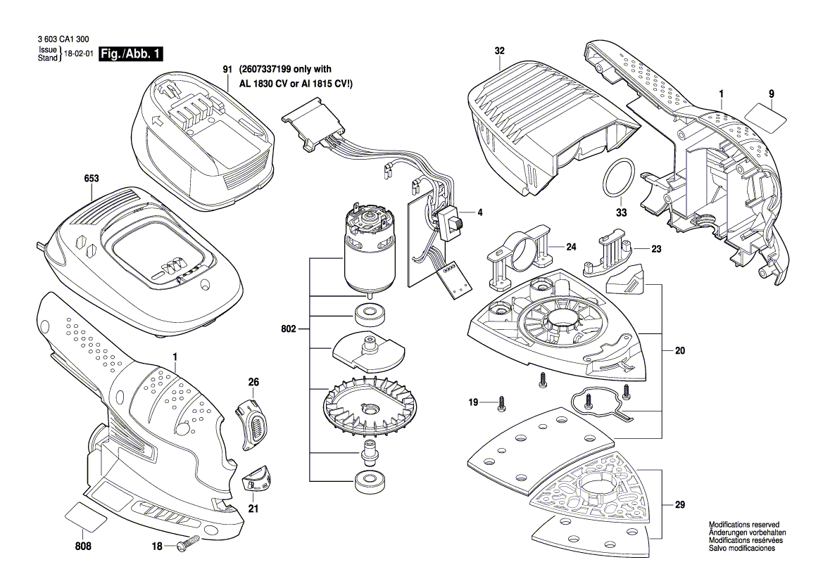 Neue echte Bosch 1601118S75 Hersteller -Typenschild