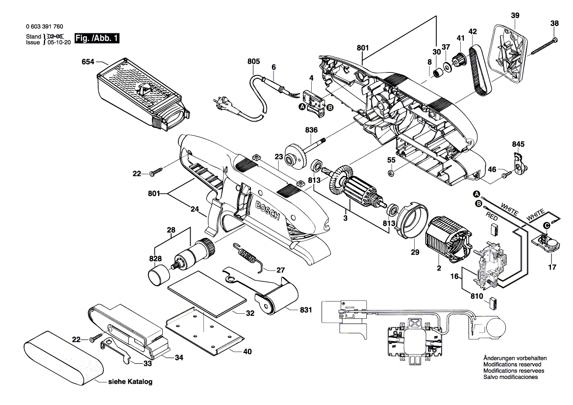 Nieuwe echte Bosch 2609000812 poelie