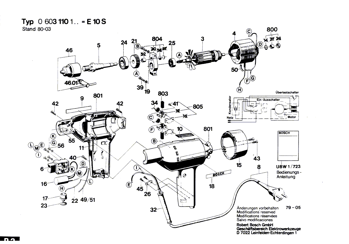 Nieuwe echte Bosch 1604652004 Spiraalveer