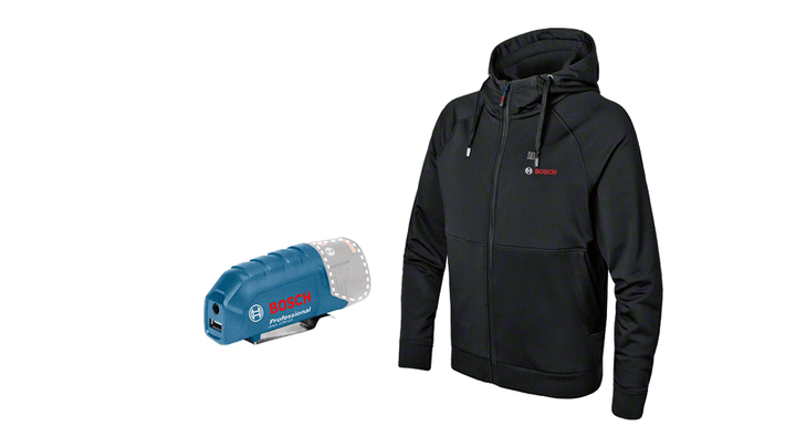 Nouveau véritable bosch 06188000er ghh 12 + 18v xa m sweat à capuche chauffé professionnel