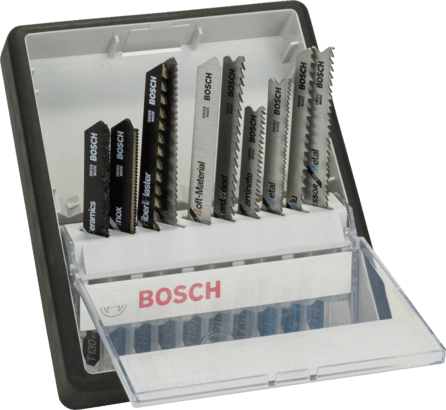 NOUVEAU véritable Bosch 2607010574 Top expert en jeu de lame de puzzle, ligne robuste,