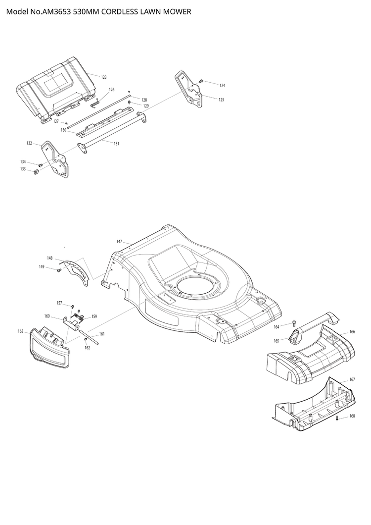 Makita AM3653 — сборочный чертёж, лист 3, деталь 620C46-4 поз. 083