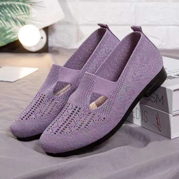 Arabella - Lightweight knitted ballet flats