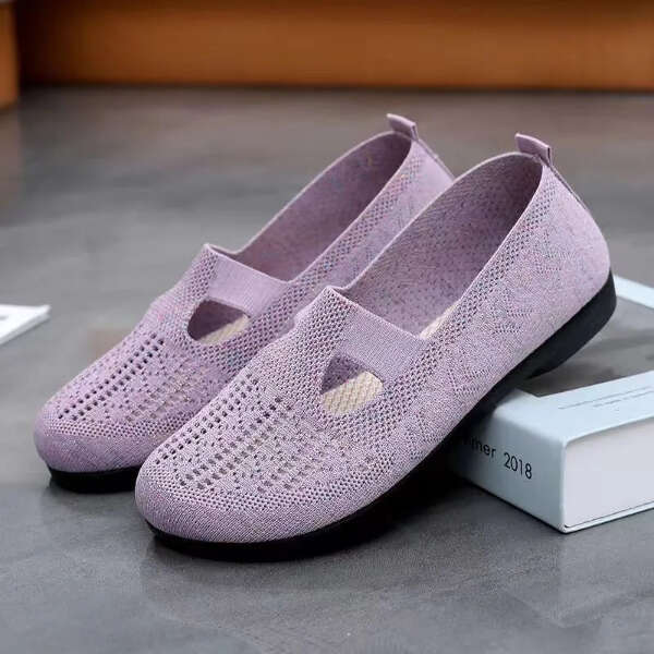 Arabella - Lightweight knitted ballet flats