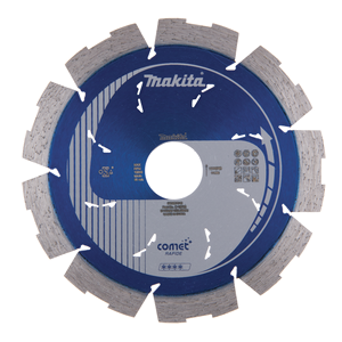 Makita B-12762 DIAMOND CUTTING DISC 115X22,23MM, COMET RAPID, S