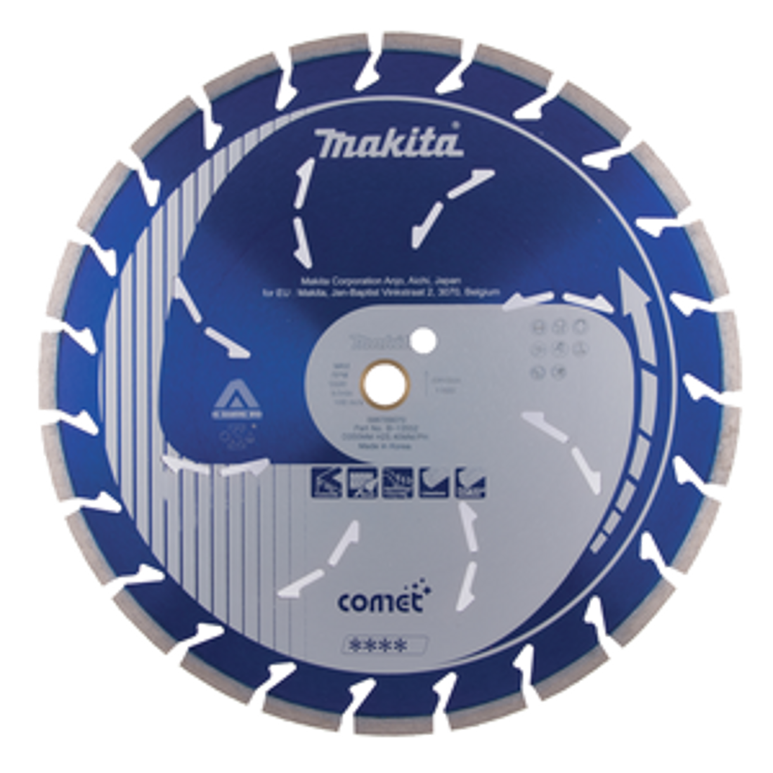 Makita B-13552 DIAMOND CUTTING DISC 350X25,4/20MM, COMET RAPID,