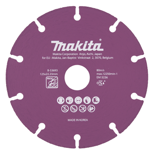 Makita B-53693 DIAMOND CUTTING DISC 125X1,3MM