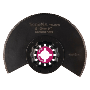 Makita B-64967 MULTITOOL SEGMENT KNIFE BLADE 100 TMA063; BIM, SL