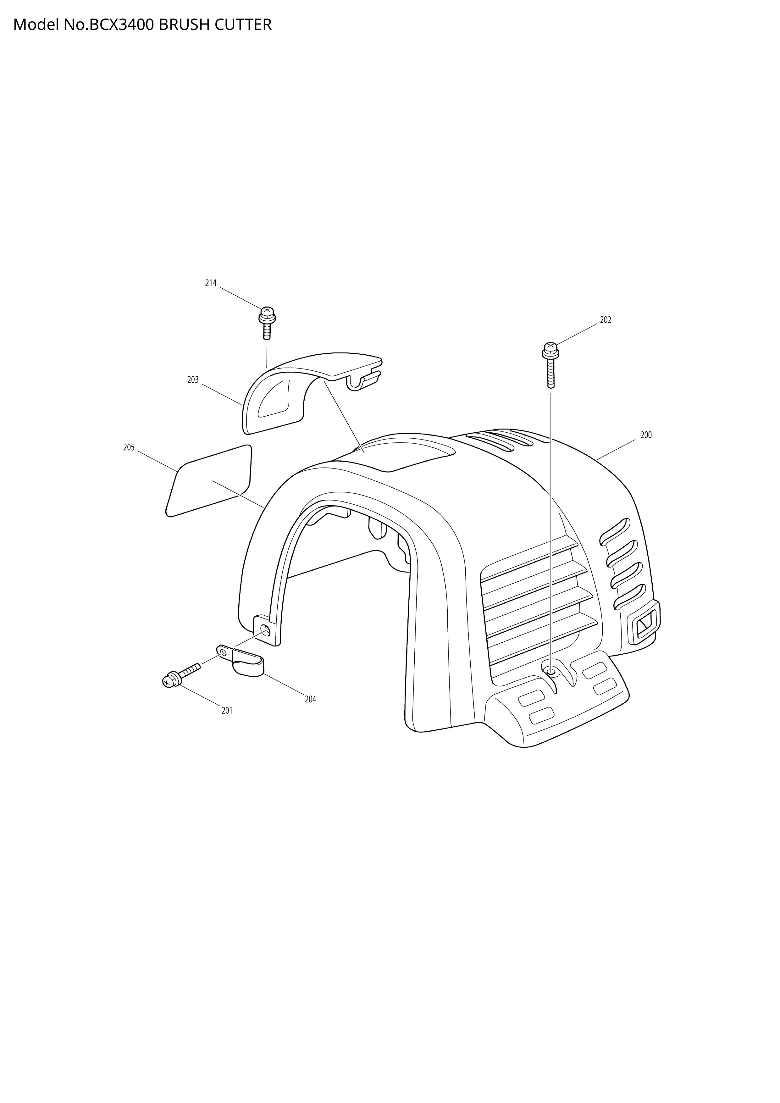 Makita BCX3400 — сборочный чертёж, лист 10, деталь 5937001011 поз. 186-1