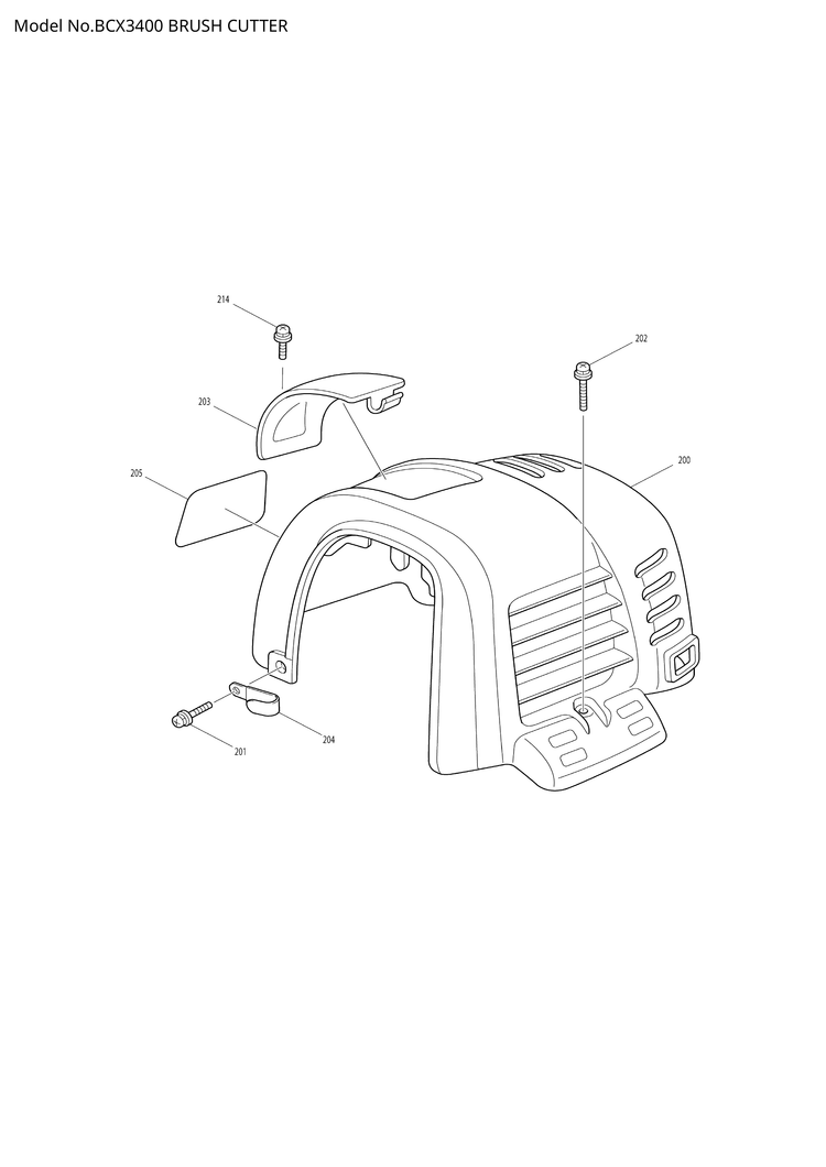 Makita BCX3400 — сборочный чертёж, лист 10, деталь 5937001011 поз. 186-1