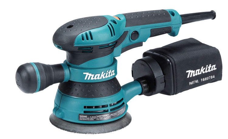 Makita BO5041 Random Orbital Sander, 300 W, 125 mm