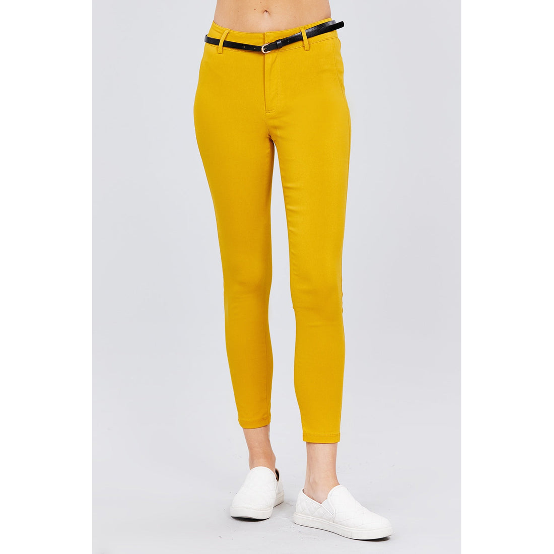 Bengaline Belted Pants