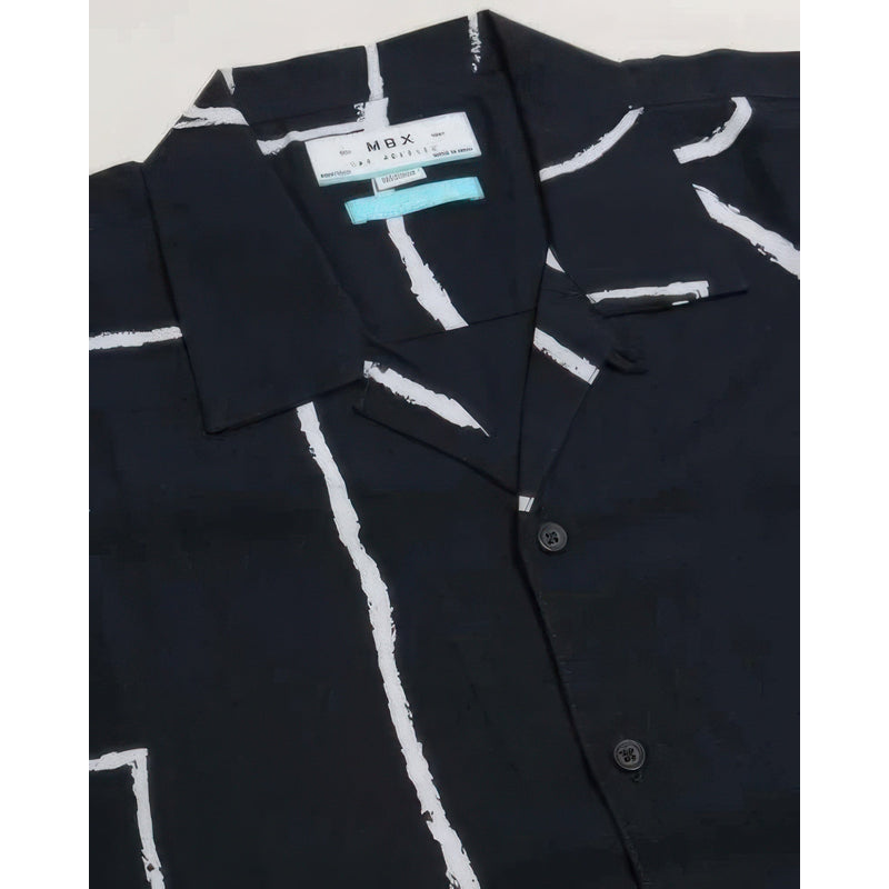 Boho Lines Camp Shirt