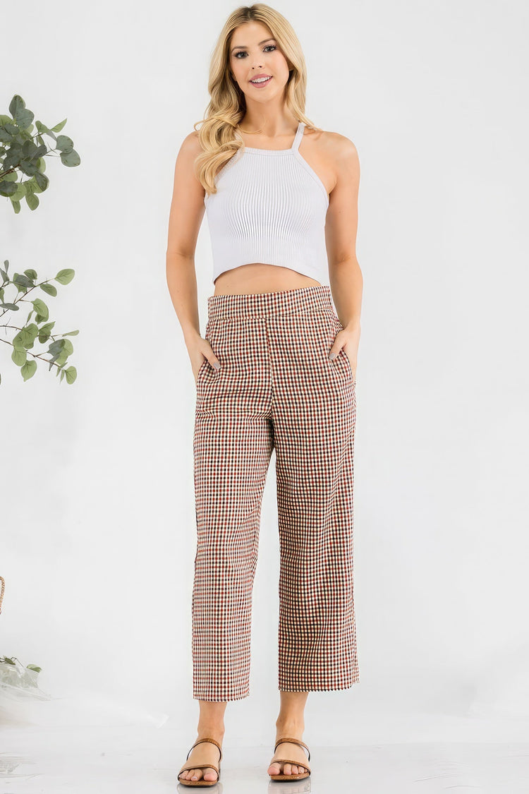 Chic High Waisted Pants