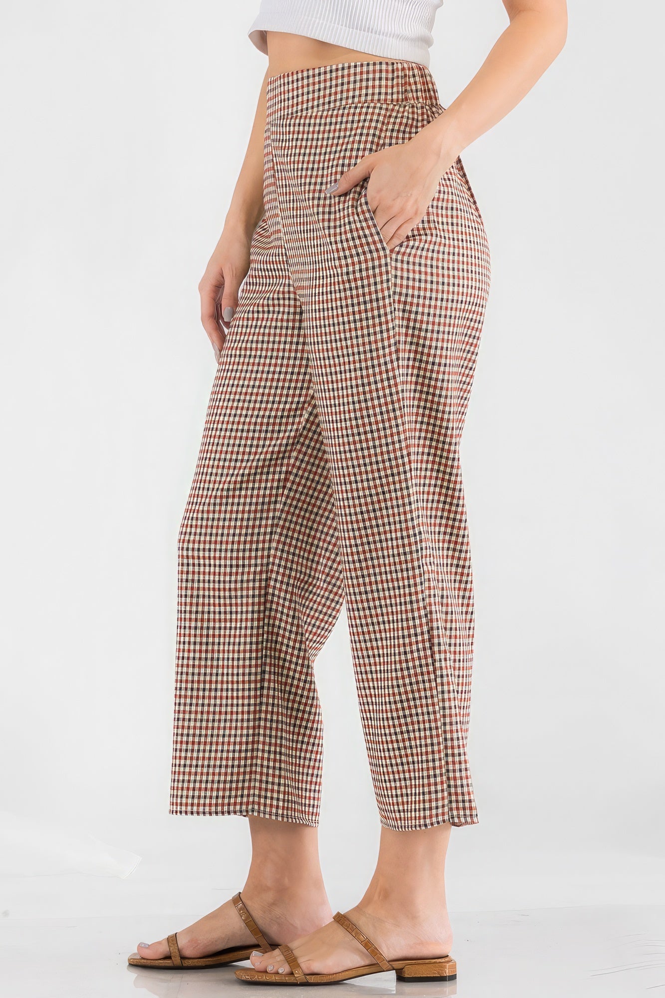 Chic High Waisted Pants