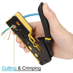 Crimphoff - Modular crimping, cutting and wire stripping tool