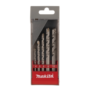 Makia D-05175 STD Masondry Drill Bit Assortment 5 Pieces