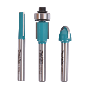 Makita D-30209 Router Bit Set 3pcs, 6mm