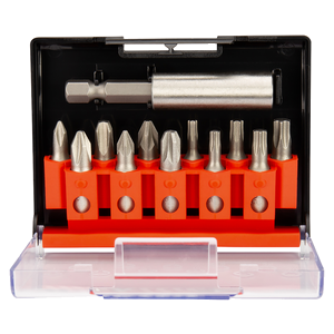 Makita D-31083 Set of 12 Pc Tool Screwdriver Bit Quick Change Bit Holder