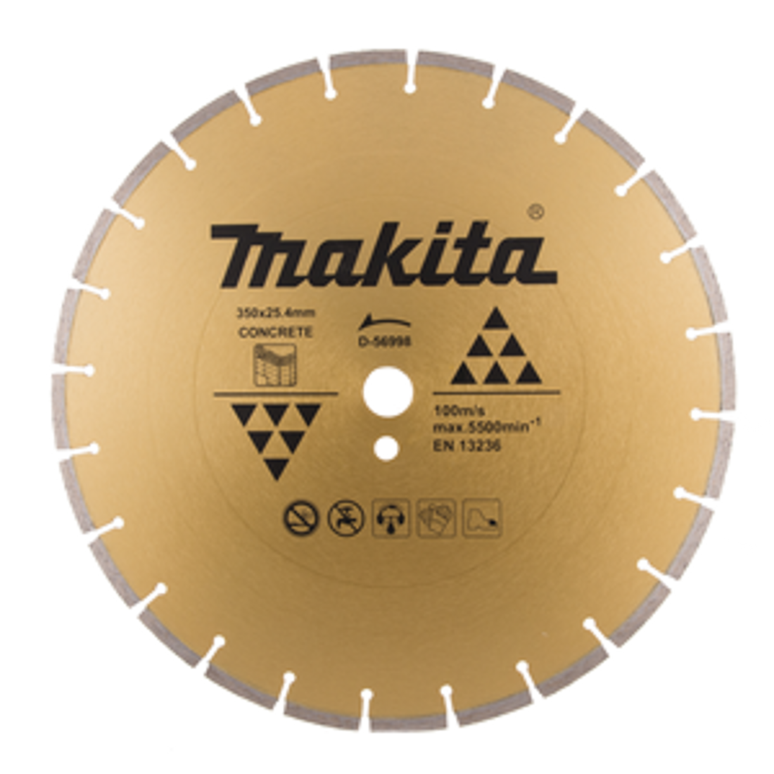Makita D-56998 DIAMOND CUTTING DISC 350x25,4/20MM SEGMENTED