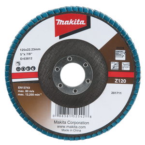 Makita D-63812 FLAPDISC Economy type 125x22.23 Z120