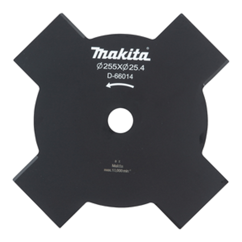 Makita D-66014 4-TOOTH BRUSH Cutter Blade, 255x25,4